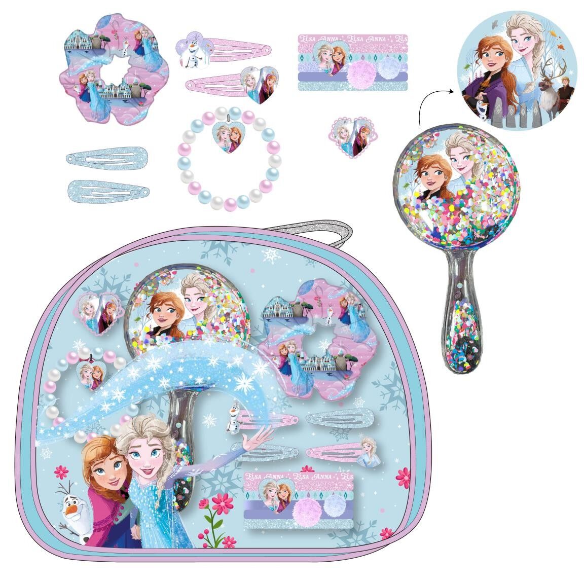 FROZEN BEAUTY SET KOSMETIKTASCHE ACCESSOIRES - 2500003739