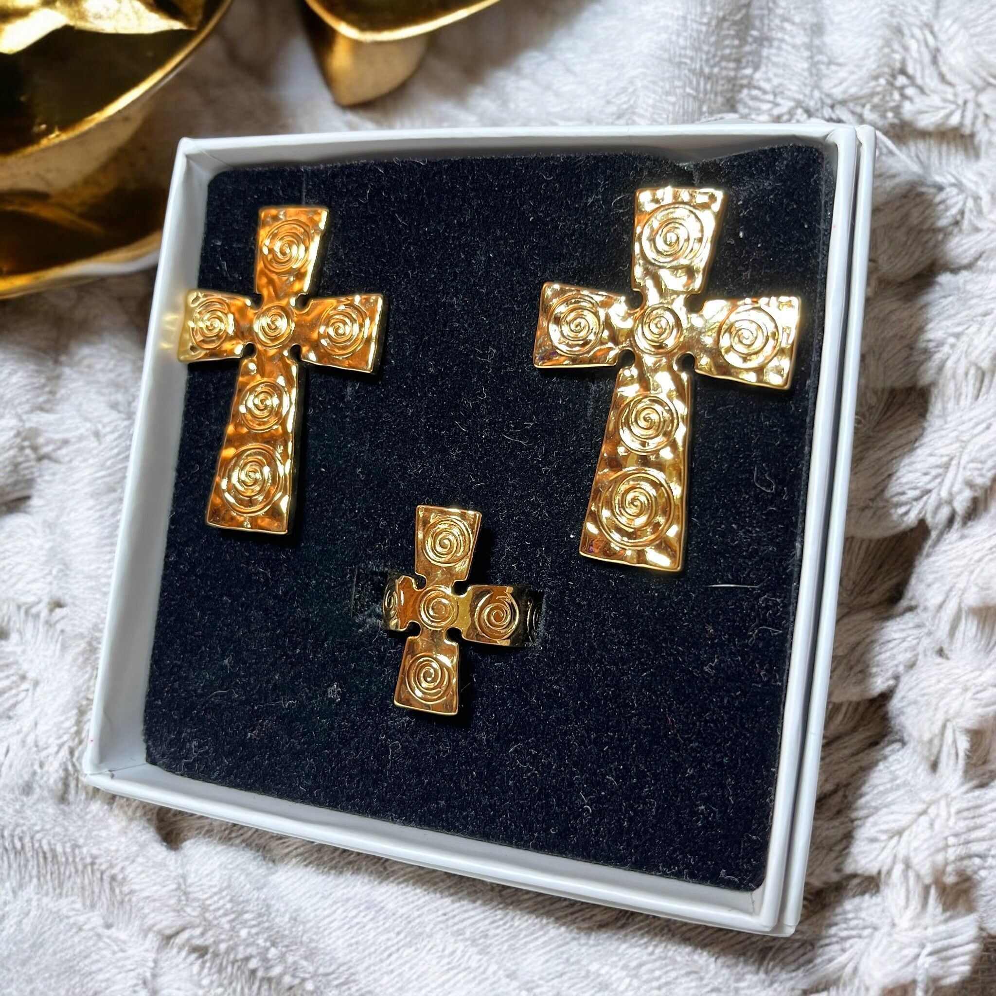 COFANETTO REGALO - Set di bigiotteria - anello e orecchini