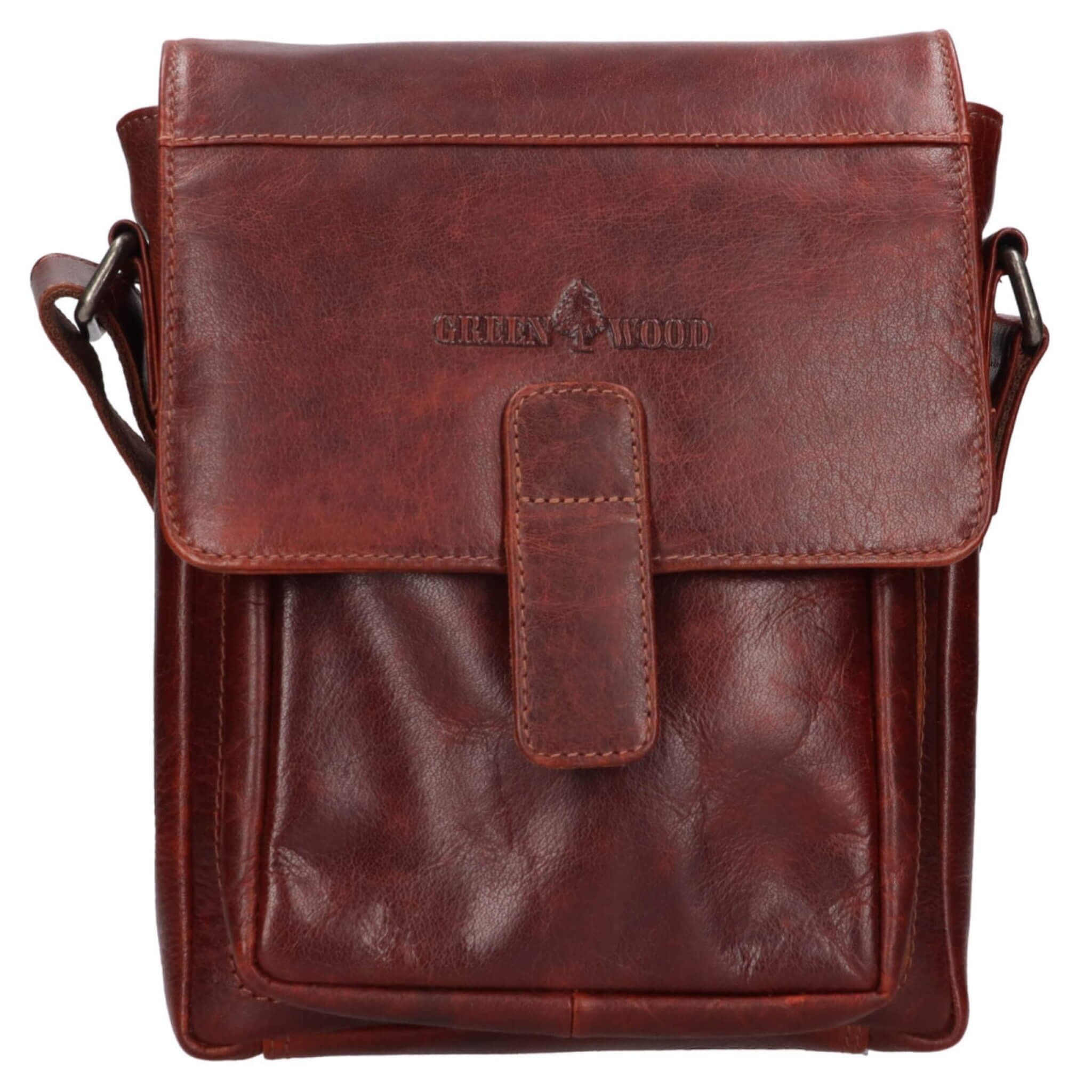 Sven Männer Umhängetasche Leder Mittelgroß Handtasche