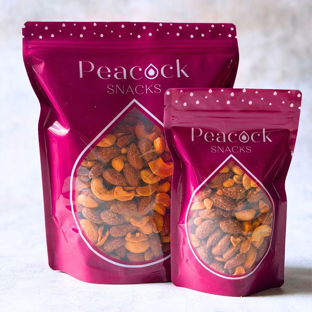 Mezcla de barbacoa de almendras y anacardos