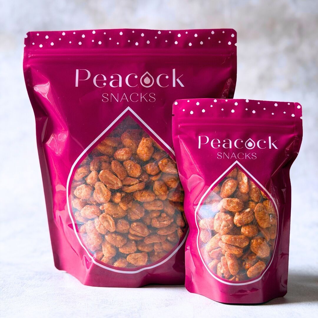 Cacahuètes grillées au miel et au piment