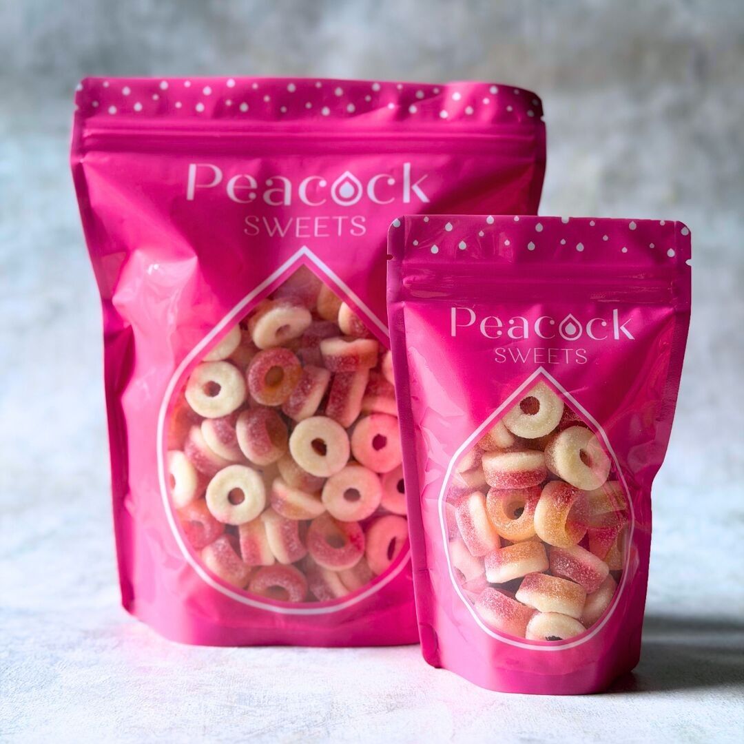 Bonbons en forme d'anneau de pêche