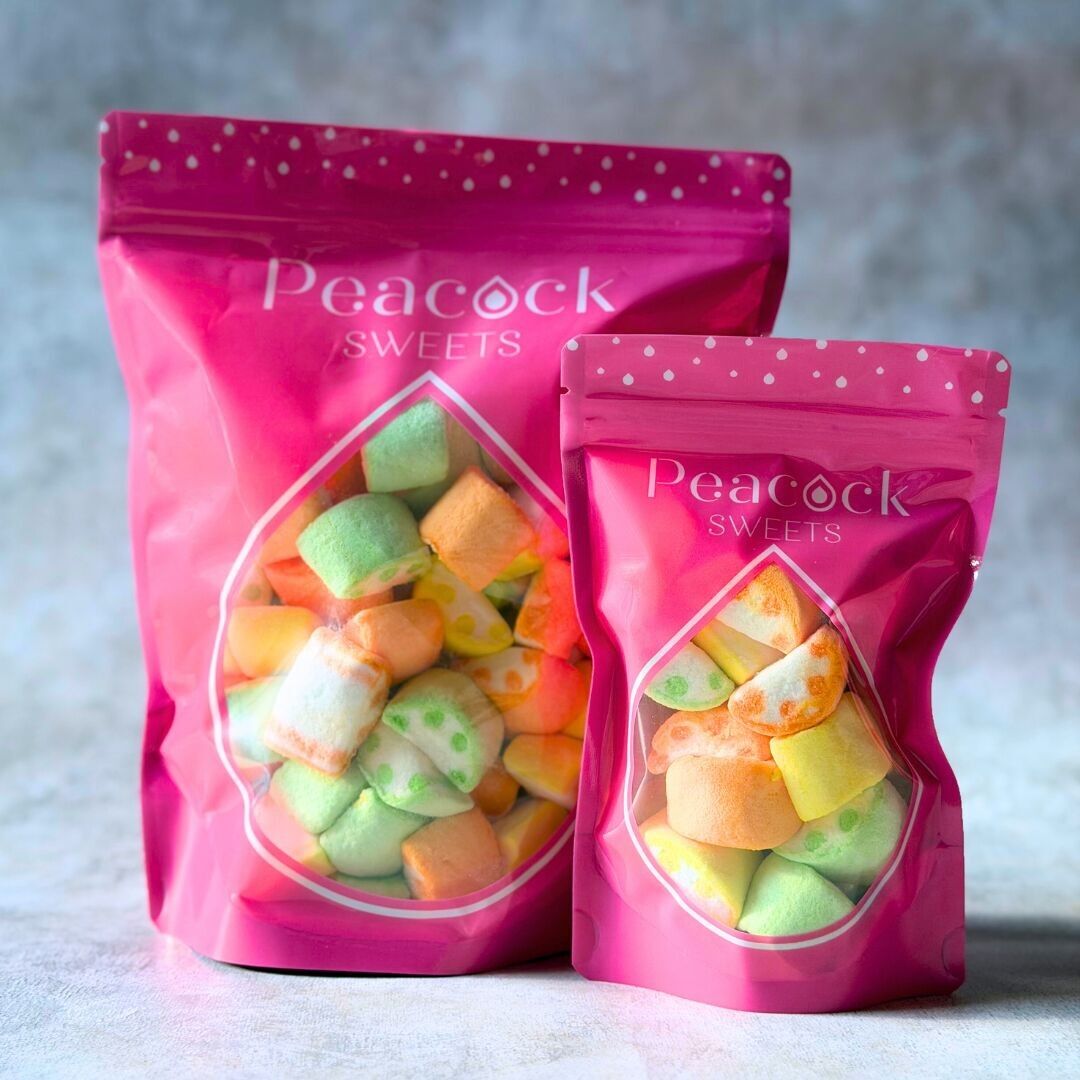 Guimauves aux fruits acidulés