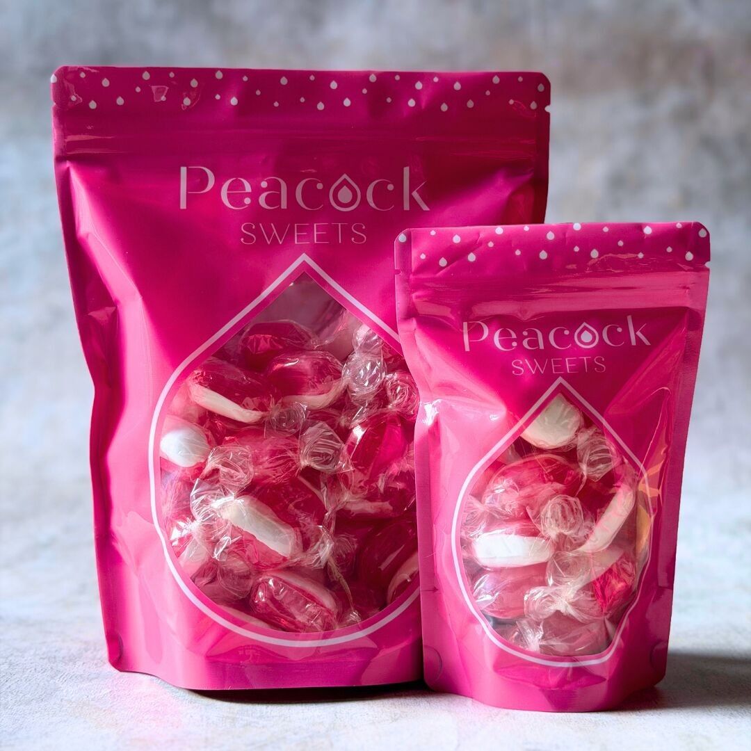 Bonbons à la fraise et à la crème