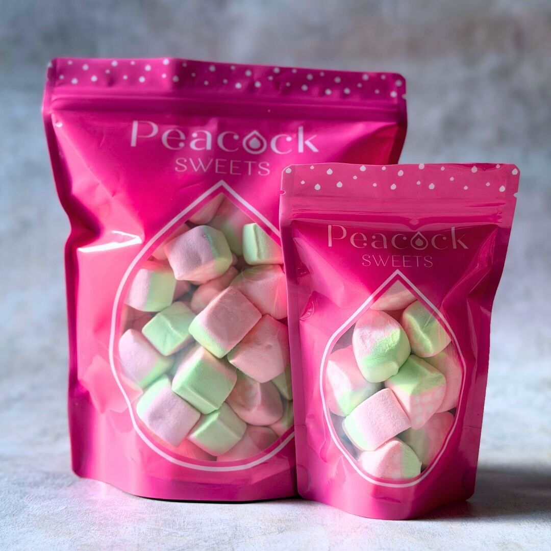 Guimauves à la fraise