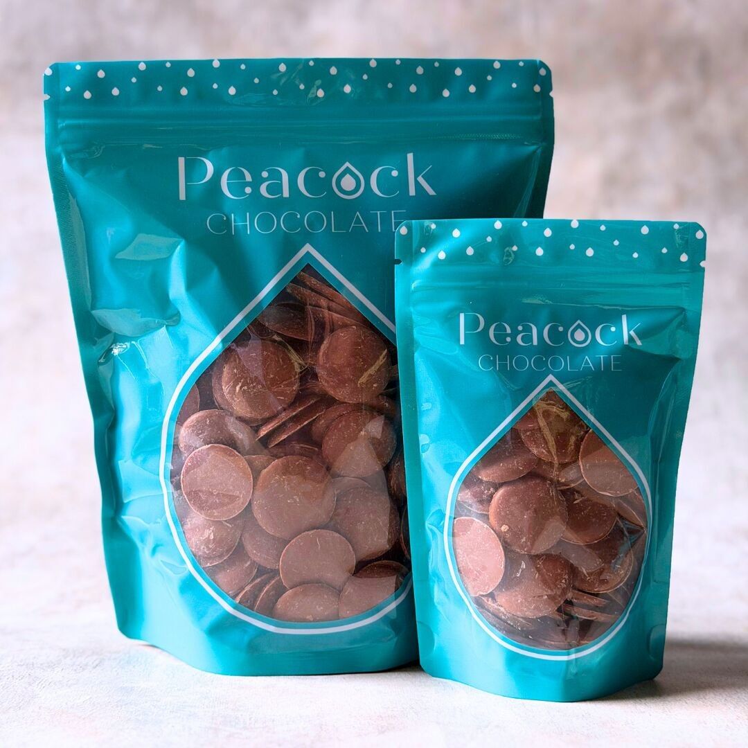 Boutons de chocolat au lait