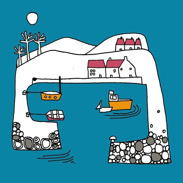 Minitarjeta Harbour 10cm