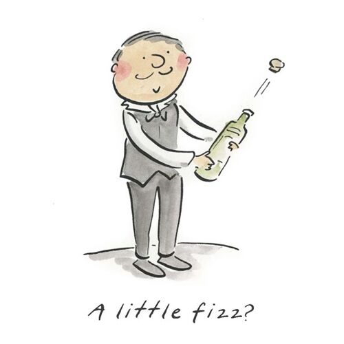 A little fizz 10cm mini card