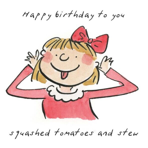 Minitarjeta tomate aplastado 10cm