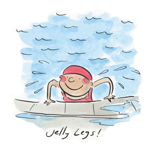 Minitarjeta Jelly Patas 10cm