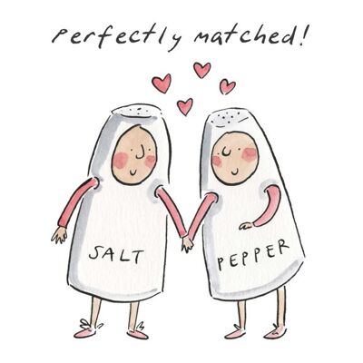 Perfectly matched 10cm mini card