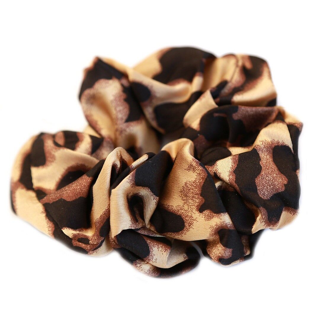 Haargummi mit Leopardenmuster, blond