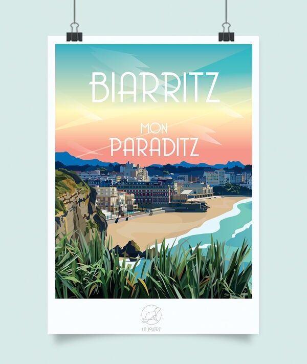 LOCANDINA BIARRITZ