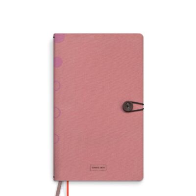 Notitieboek met knoop - Rose Dawn