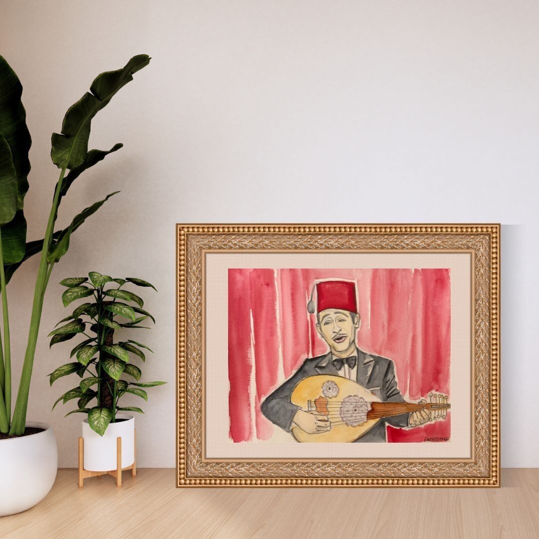 Print Format A4 / carte postale - Bambino (reproduction)