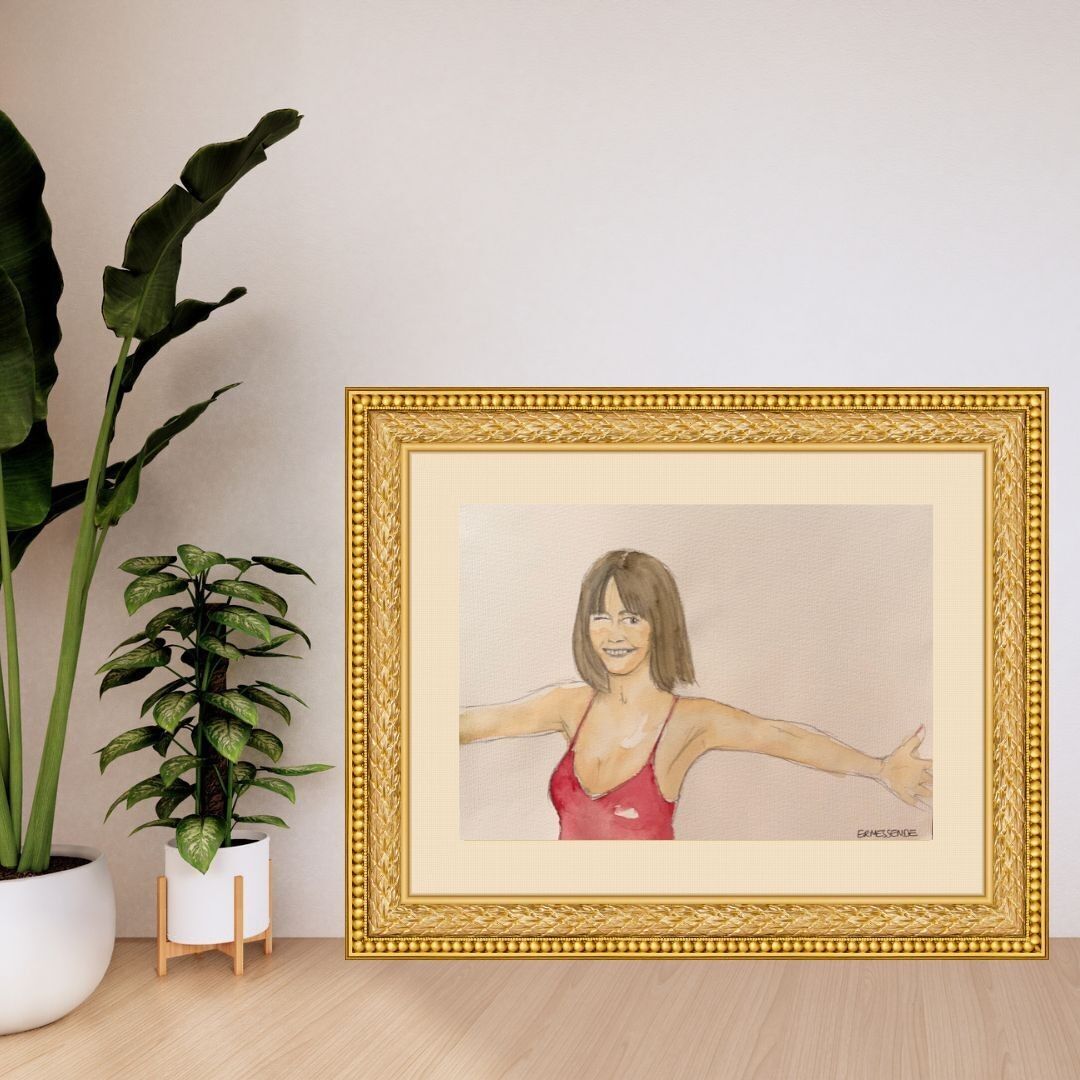 Print Format A4 / carte postale - Vic (reproduction)