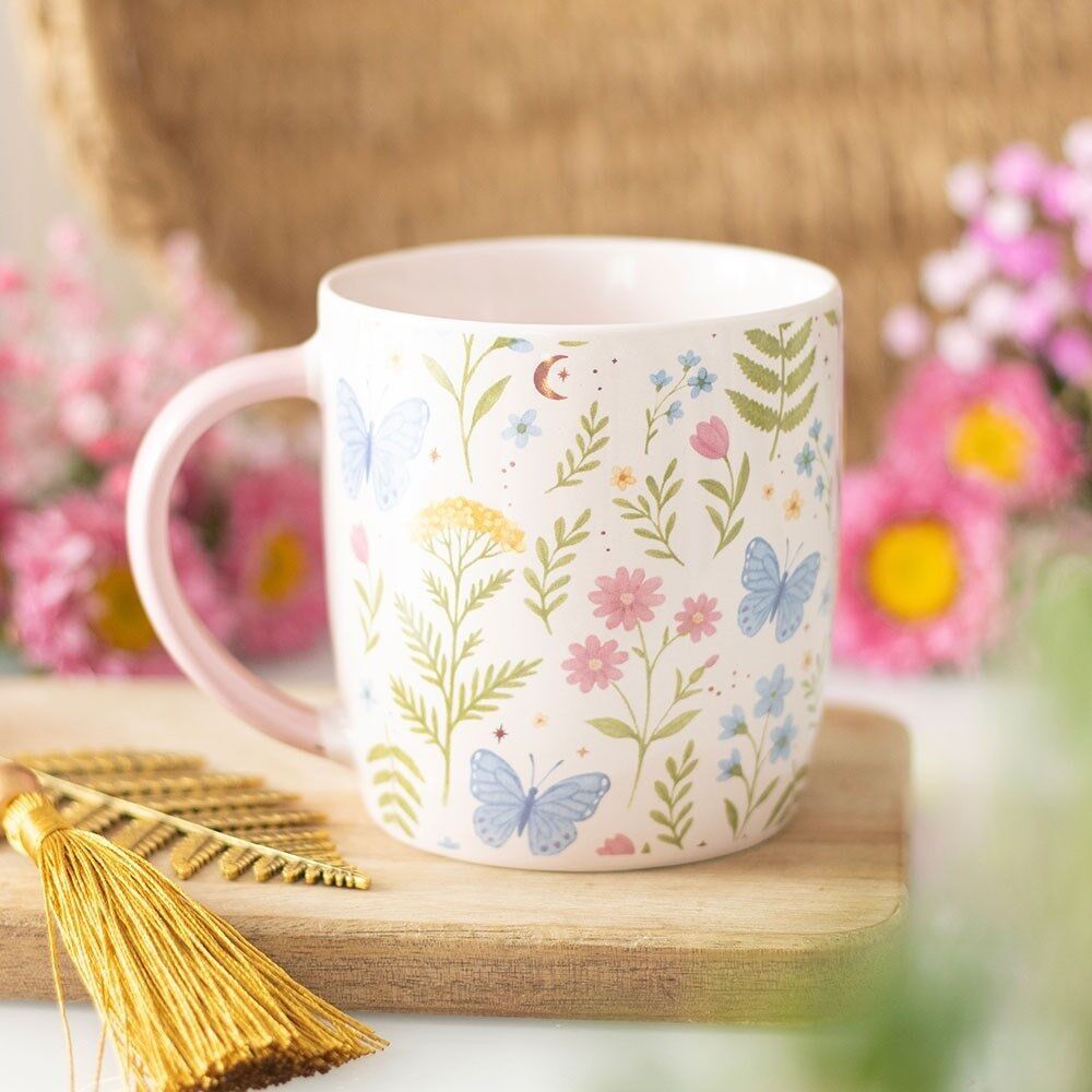 Luna Bloom Tasse mit Blumenmuster