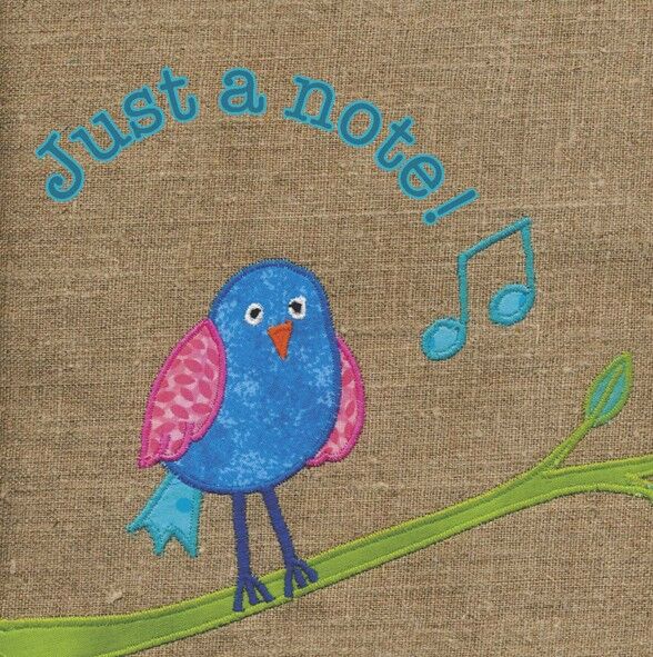 Birdie 10cm mini card