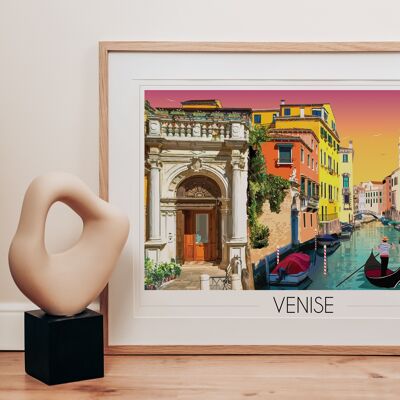 Póster de Venecia 30x42 cm • Póster de viaje