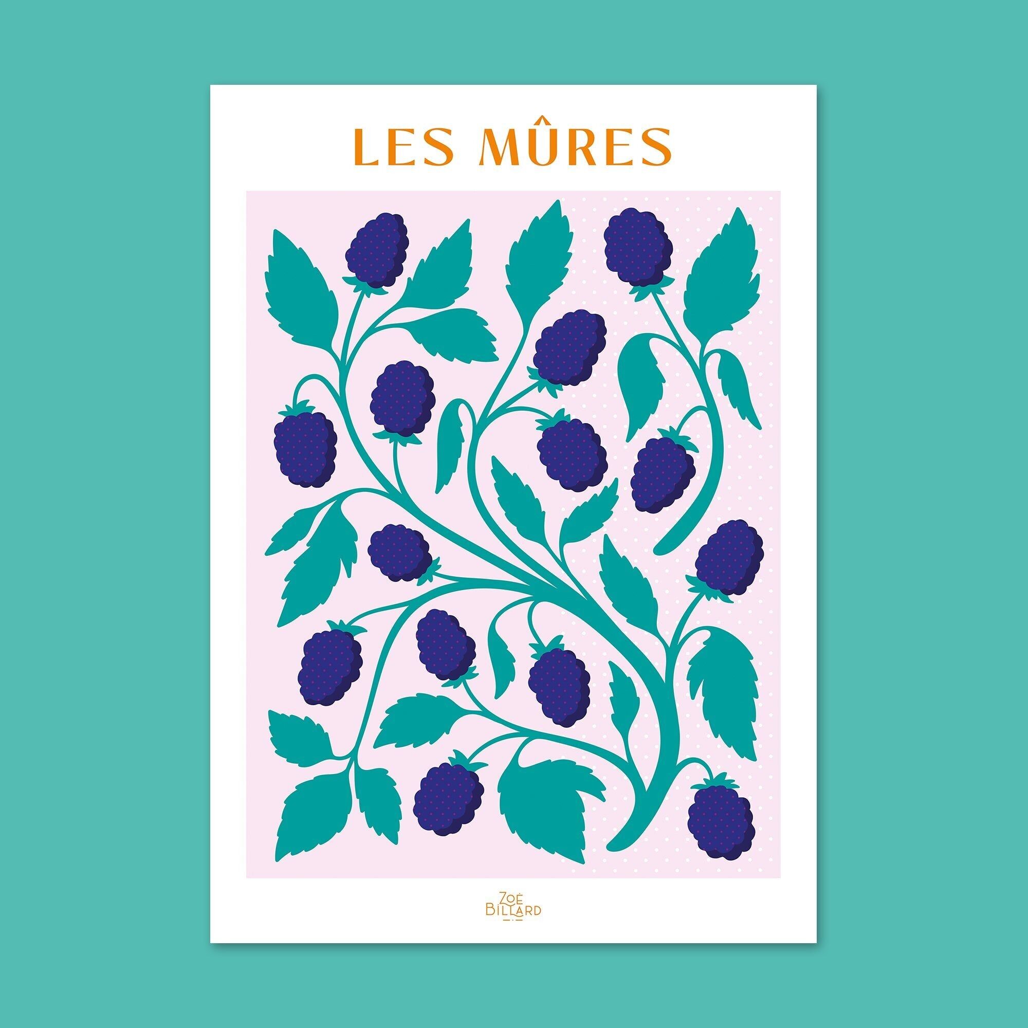 Póster de moras