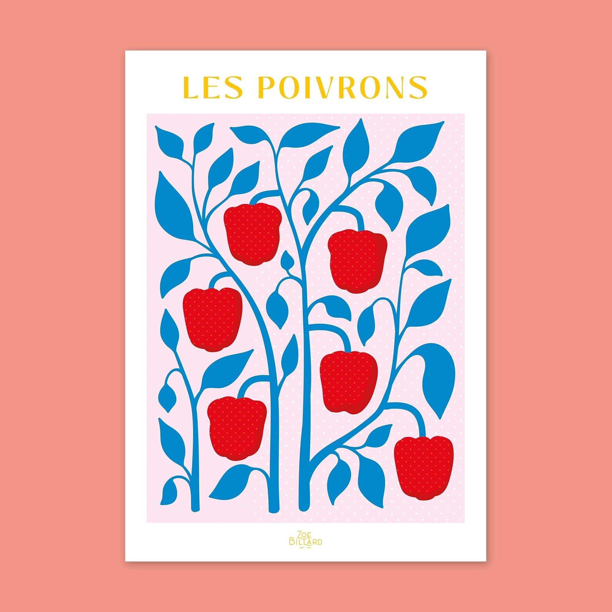 Póster Los Pimientos