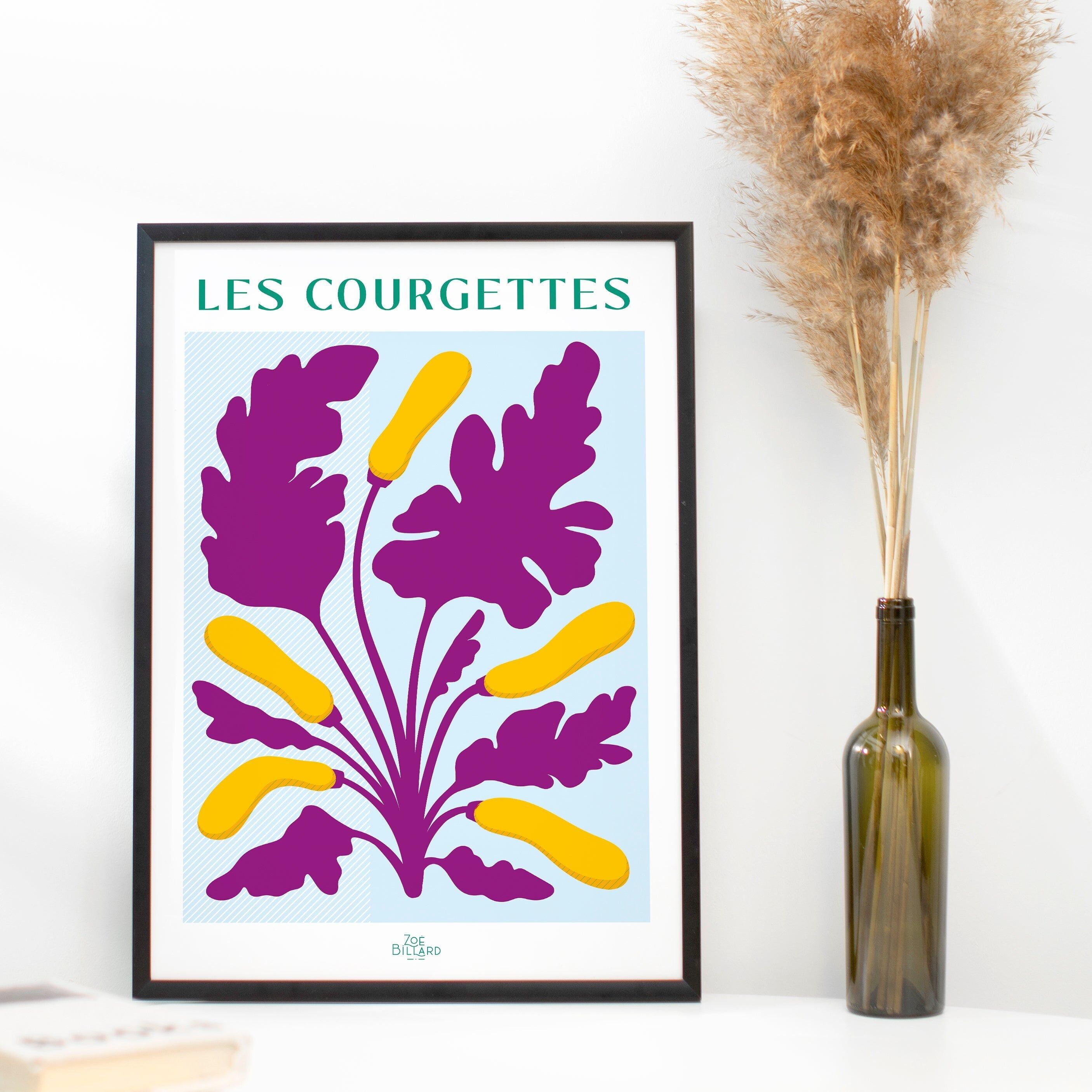 The Courgettes Poster