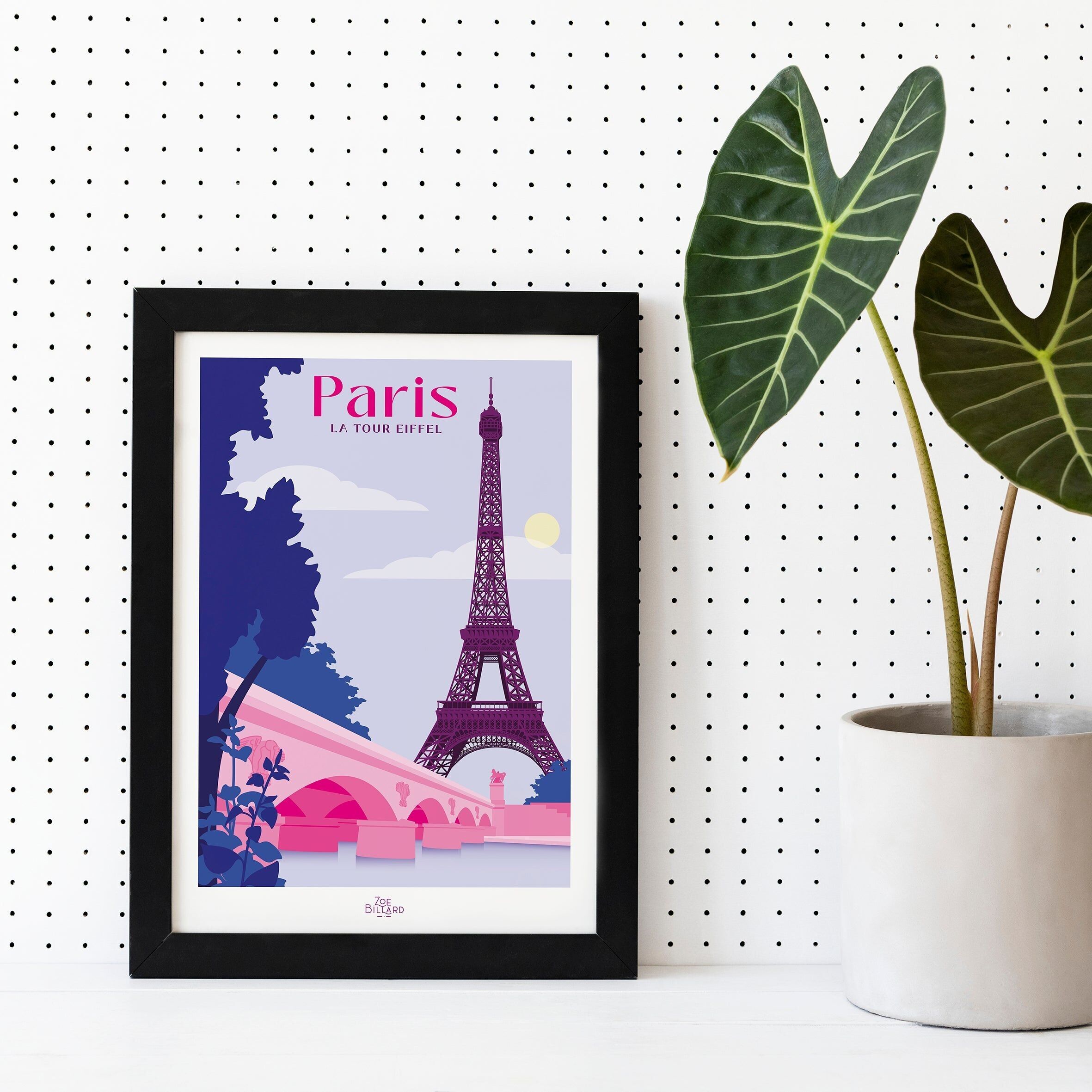 Paris poster - The Eiffel Tower