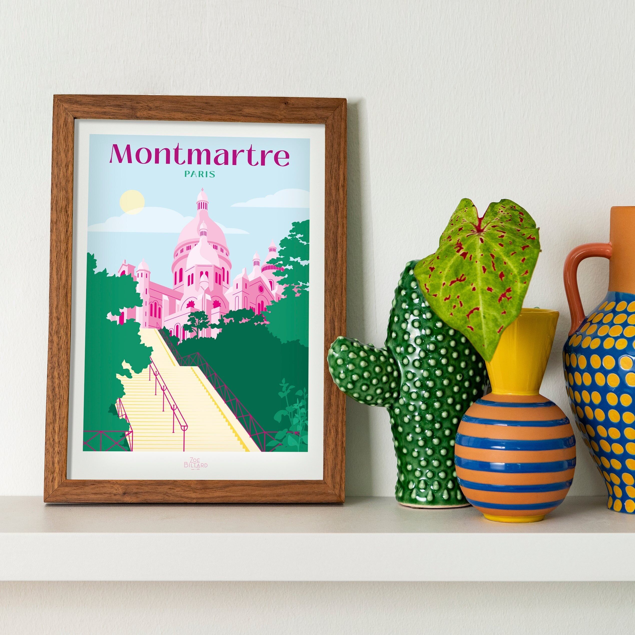 Montmartre poster - Paris