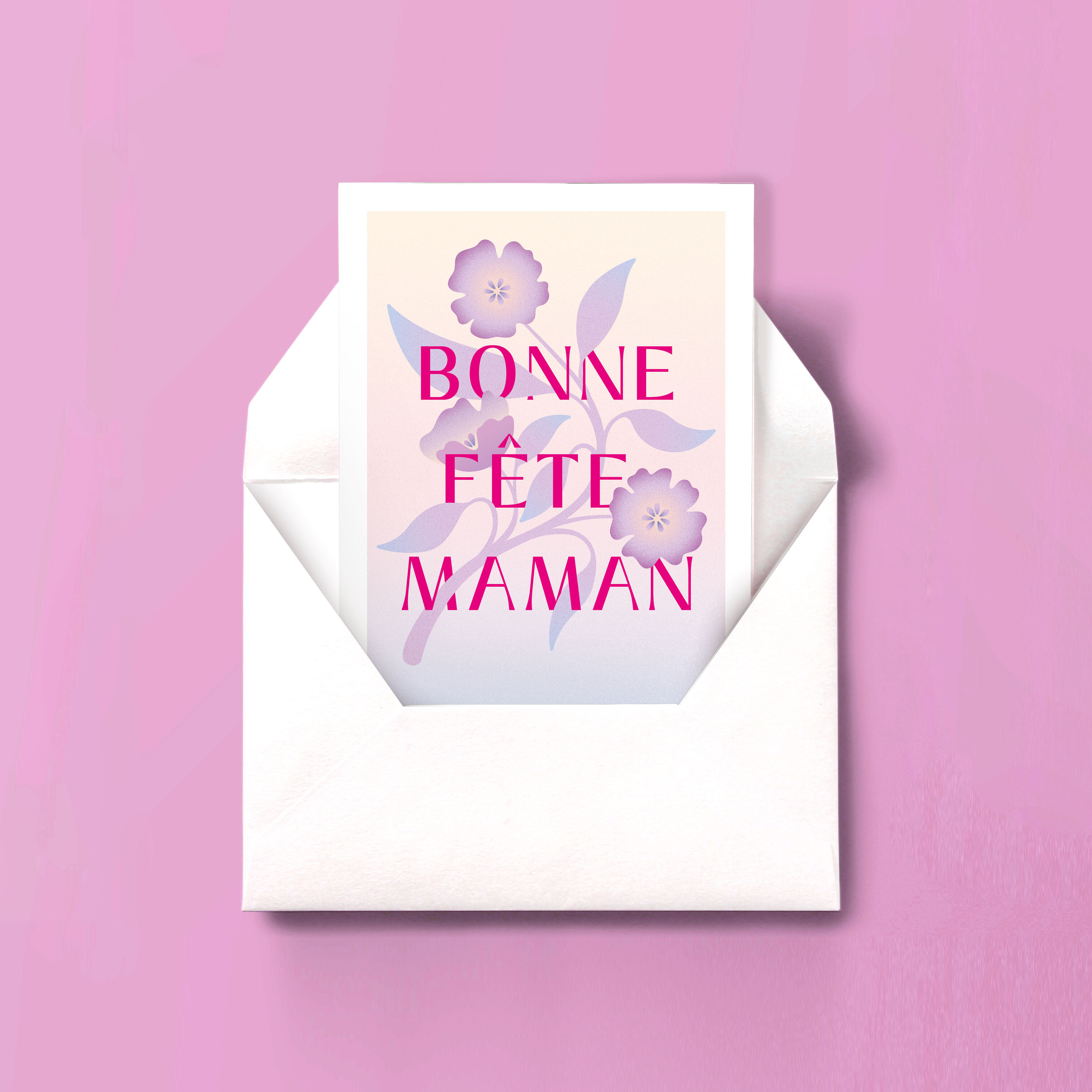 Happy Mother's Day Card - Pink