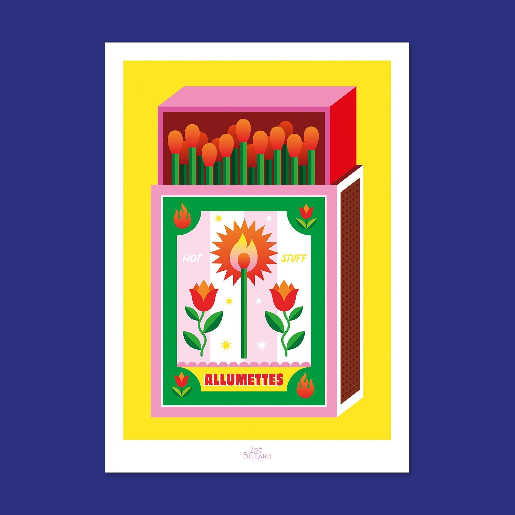 Affiche Allumettes