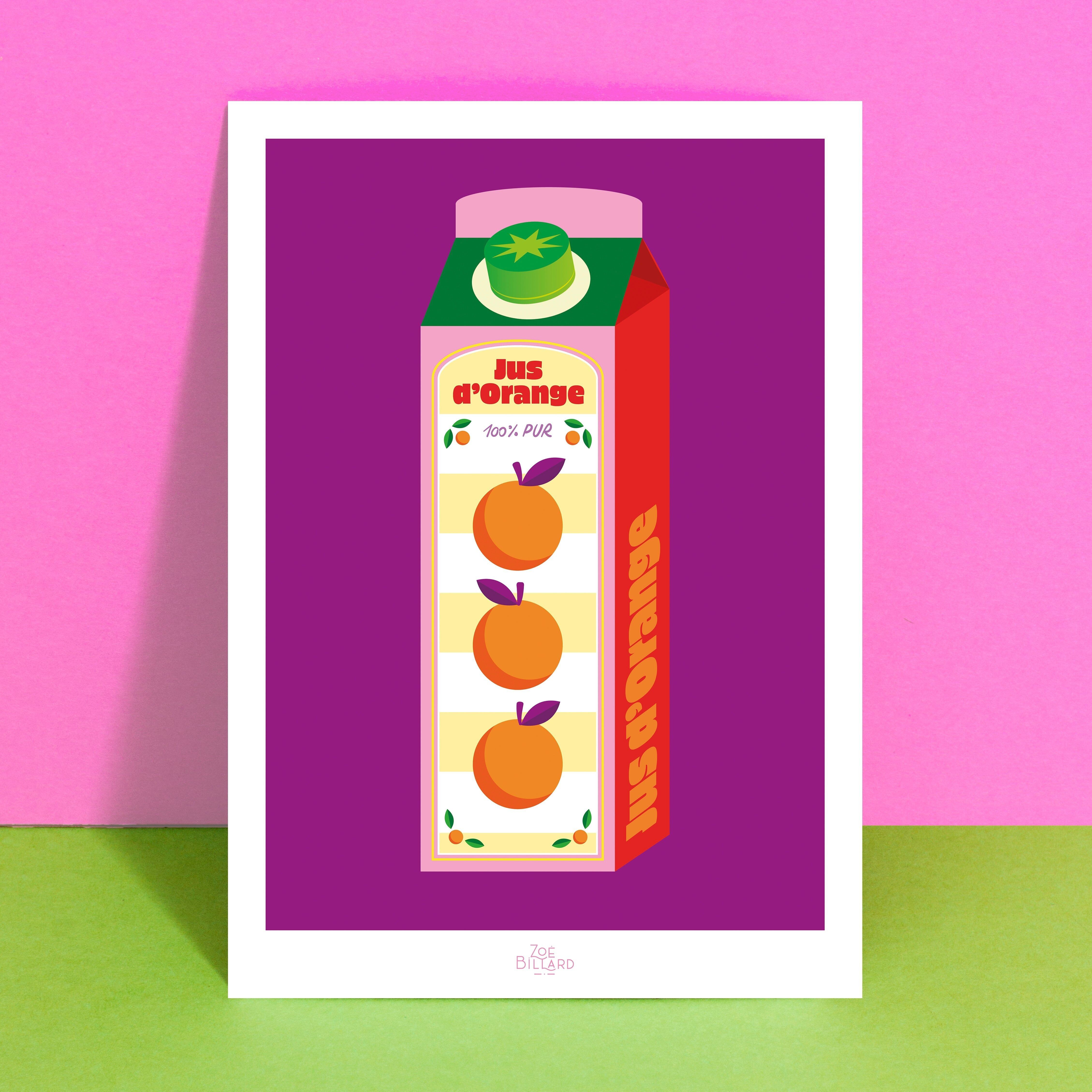 Orange Juice Poster
