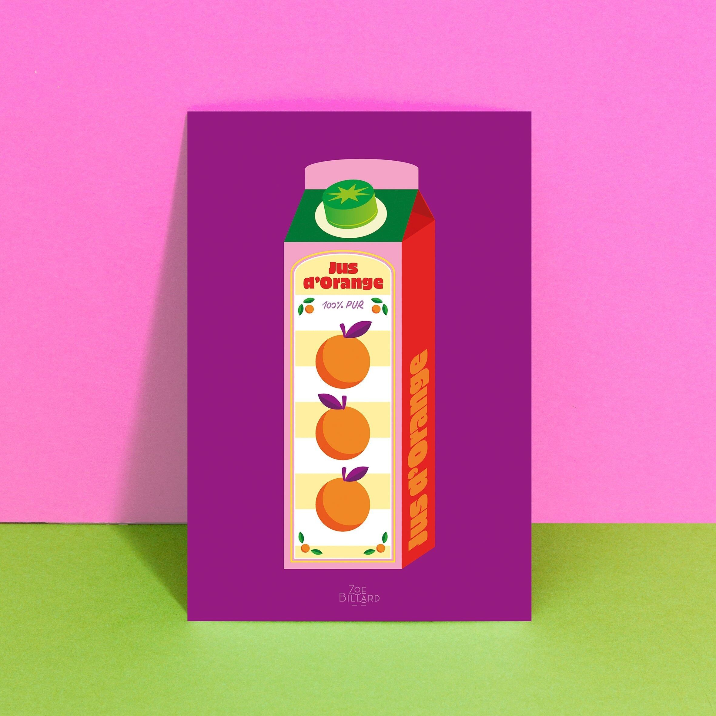 Orange Juice Card