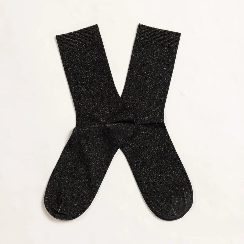 Calzini glitterati - Nero