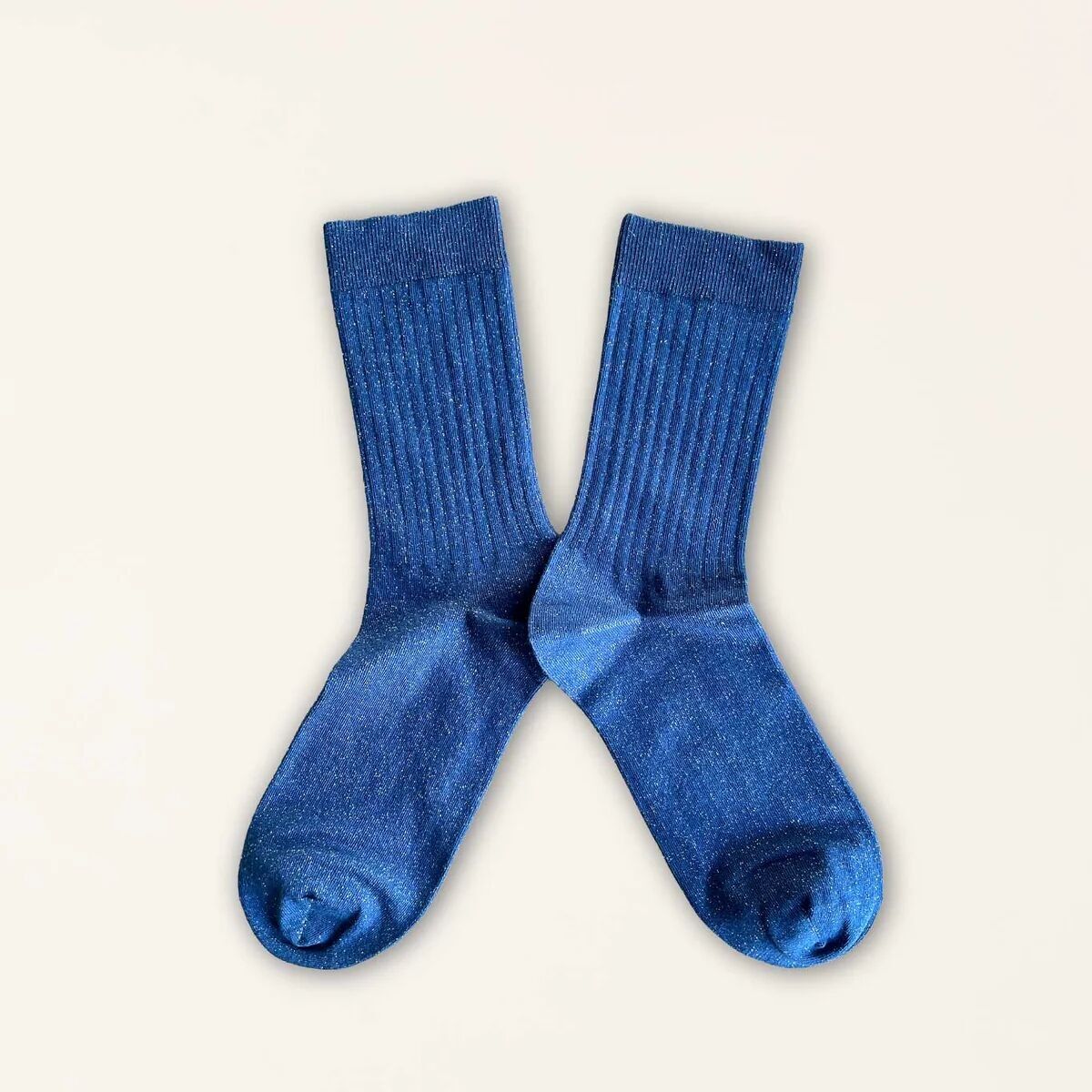 Calzini glitterati - Blu