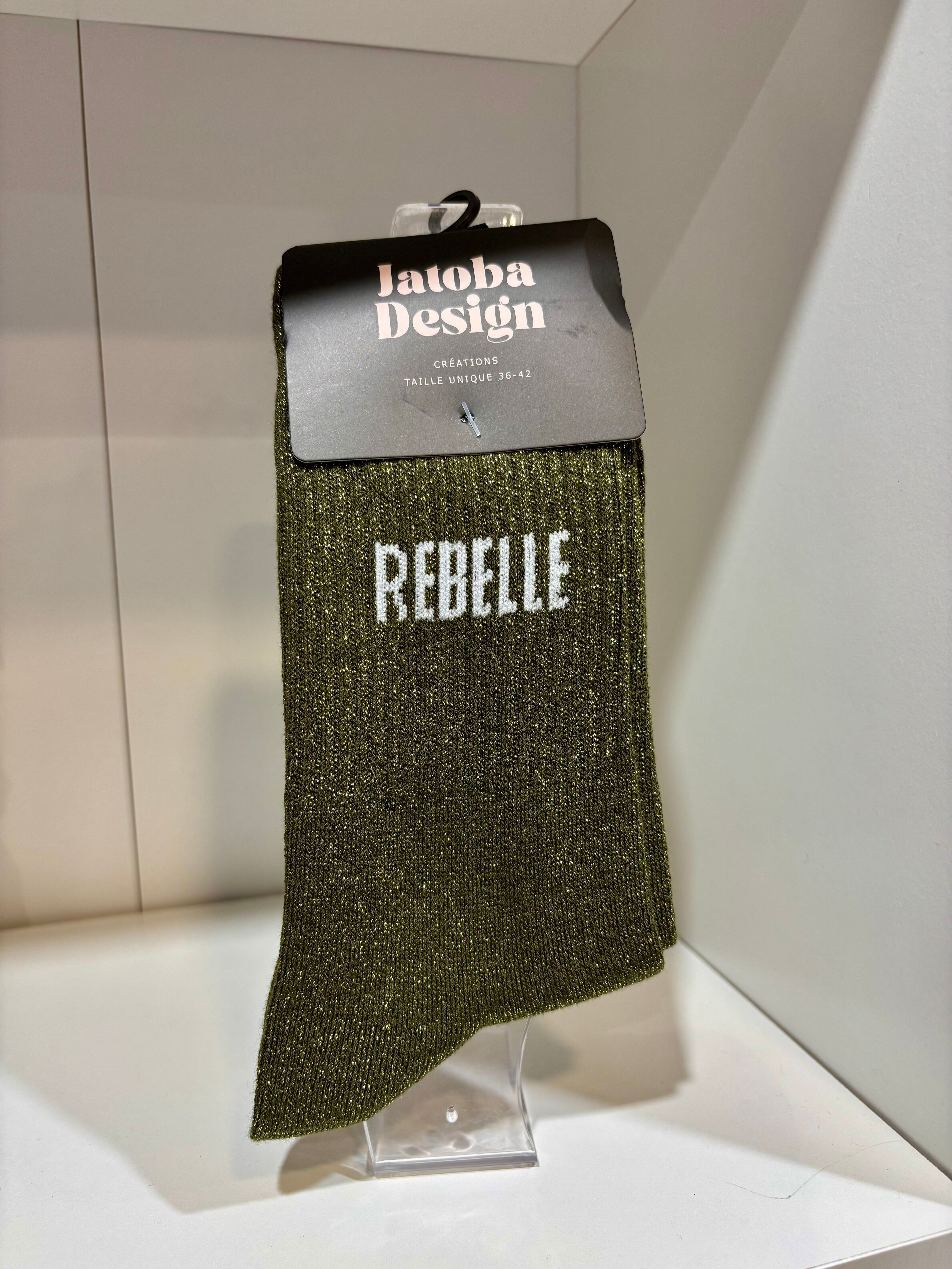 Calzini glitterati - Rebel