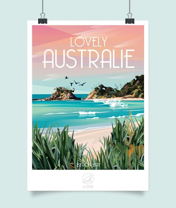 Póster de Australia - Byron Bay