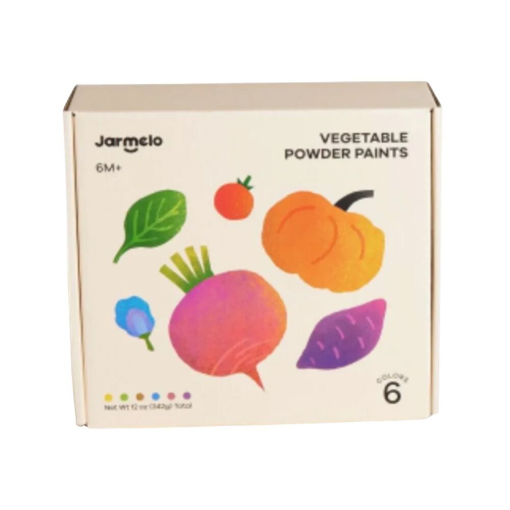 Pflanzenpulverfarben, 6 Farben