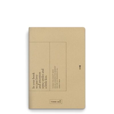 Carnet de notes A6 / Faded Lemon