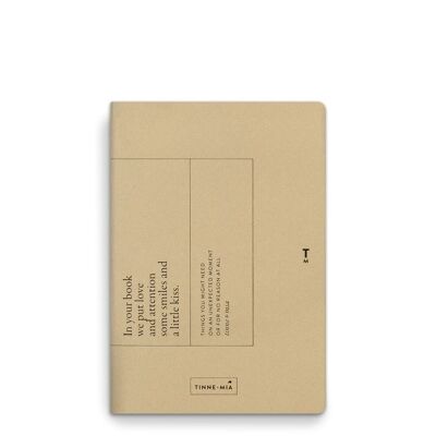 Note booklet A6 / Faded Lemon