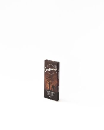 Barre de chocolat bio vegan 75% 60g Dark Side 4