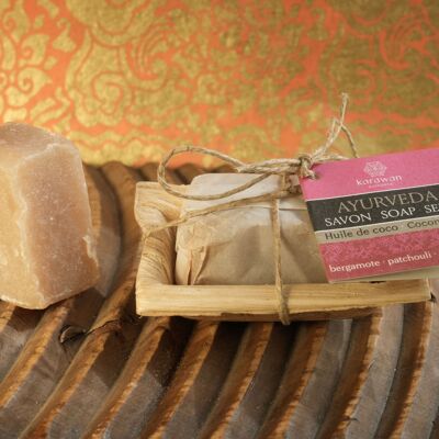 AYURVEDIC SOLID SOAP - BERGAMOT - SMALL FORMAT - 20G