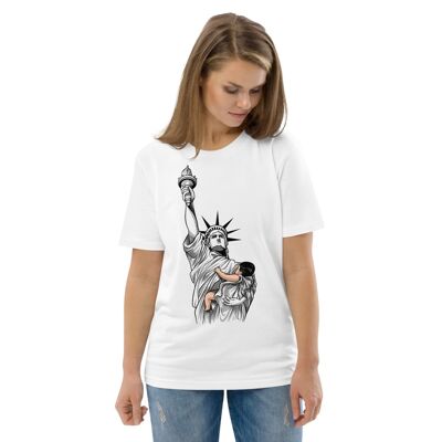 Organic Liberty nursing t-shirt