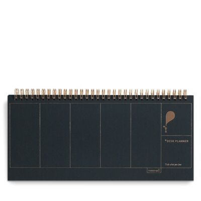 Bureauplanner 13x29 / Negro