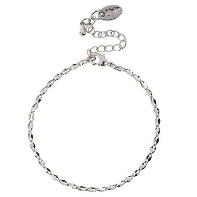 ONE DAY charity bracelet 14k witgoud - cloud wit