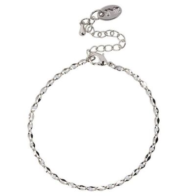 ONE DAY charity bracelet cloud white ( 14k white gold )
