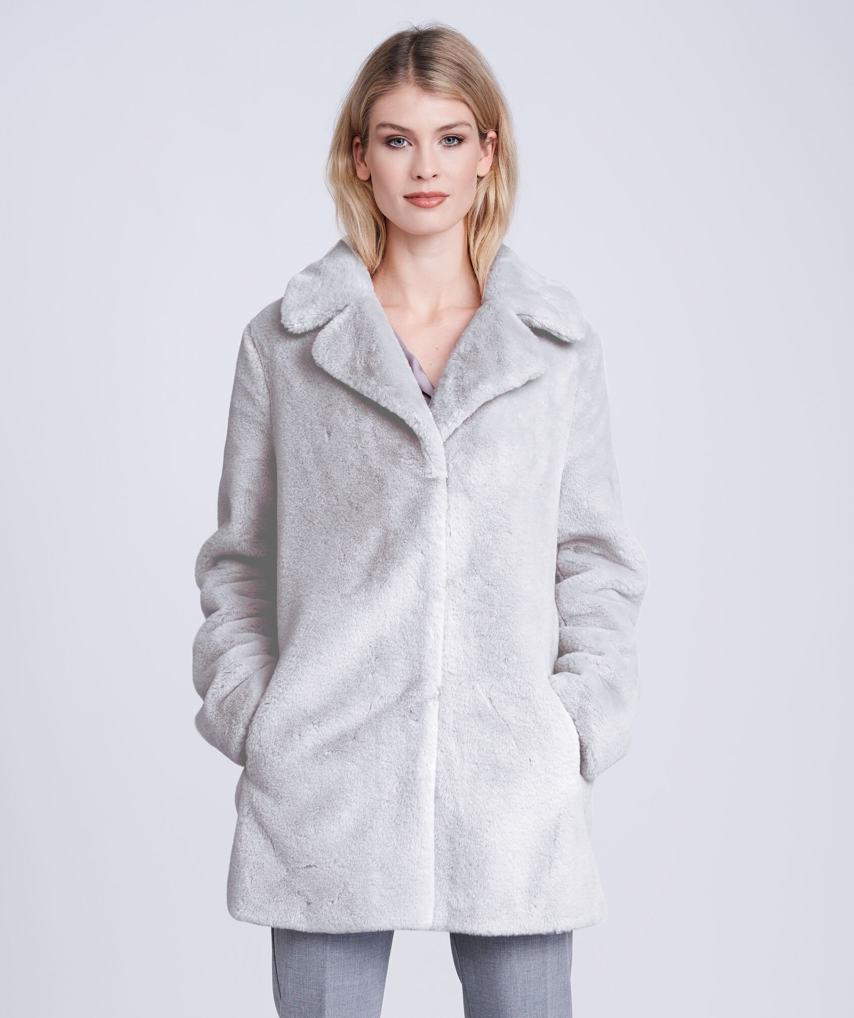 Manteau Kennedy - Gris argenté