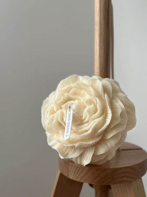 Bougie - La pivoine XXL