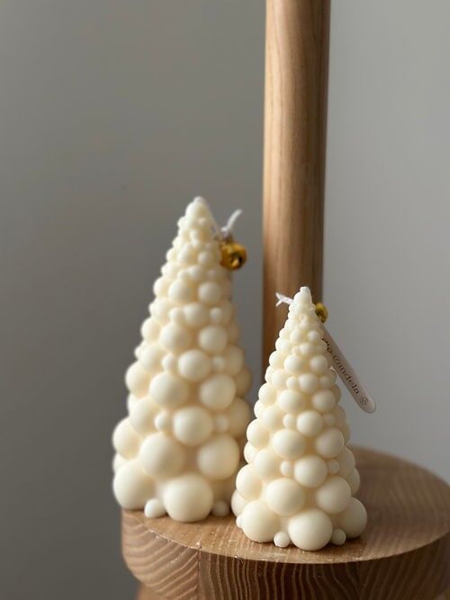 Bougie - Les sapins bulles