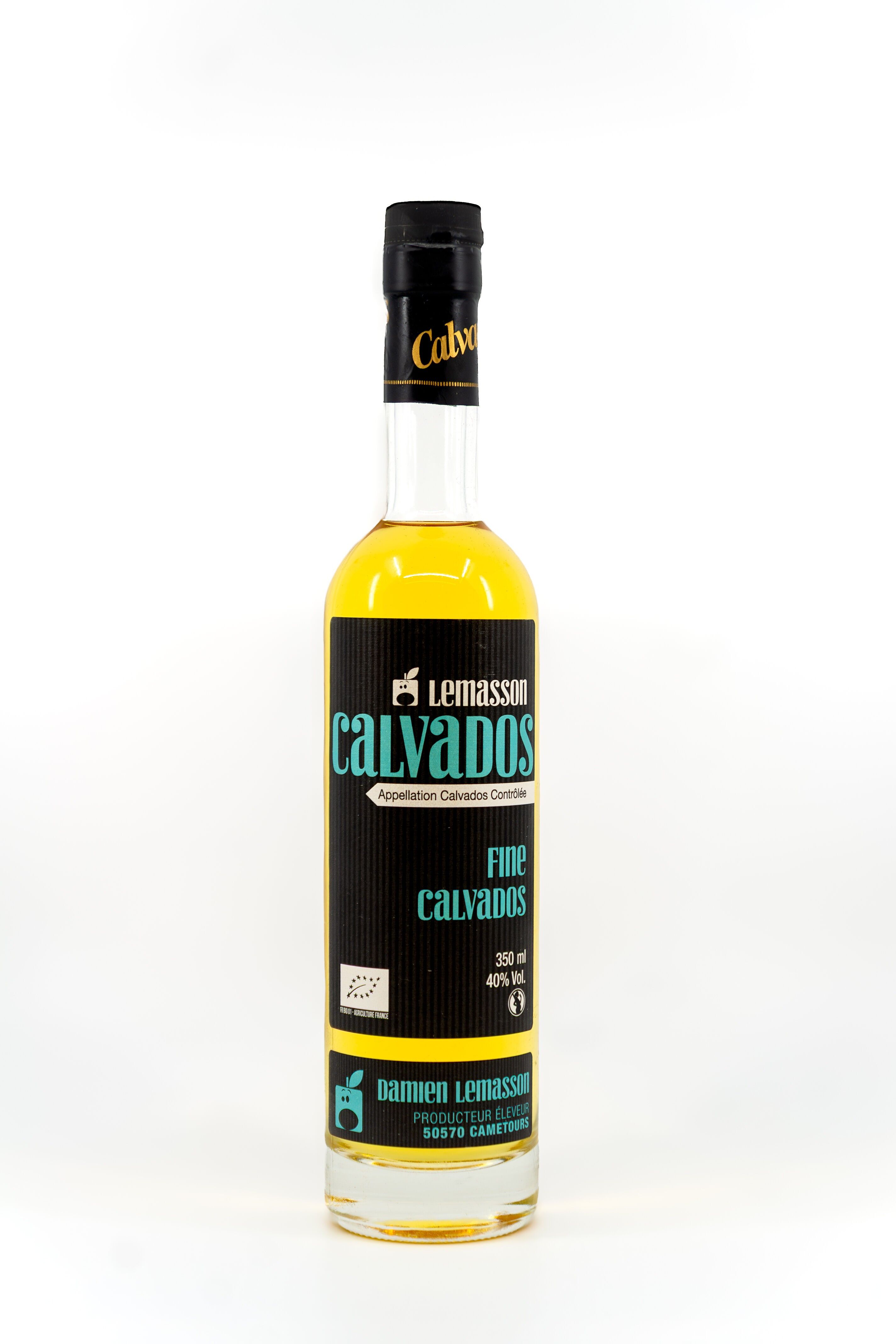 Fine Calvados Lemasson organic, 2 years old, 35 cl