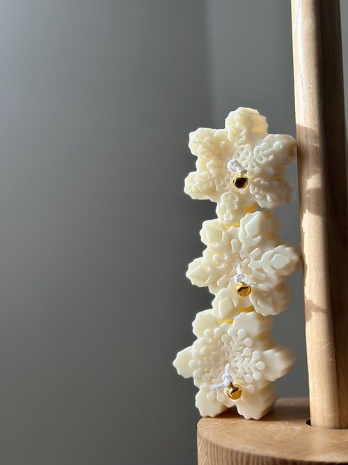 Bougie - Le coffret des flocons magiques